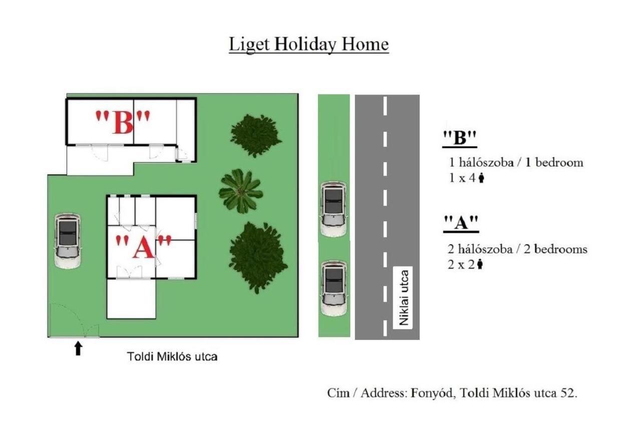 Liget Holiday Home Fonyód Zewnętrze zdjęcie