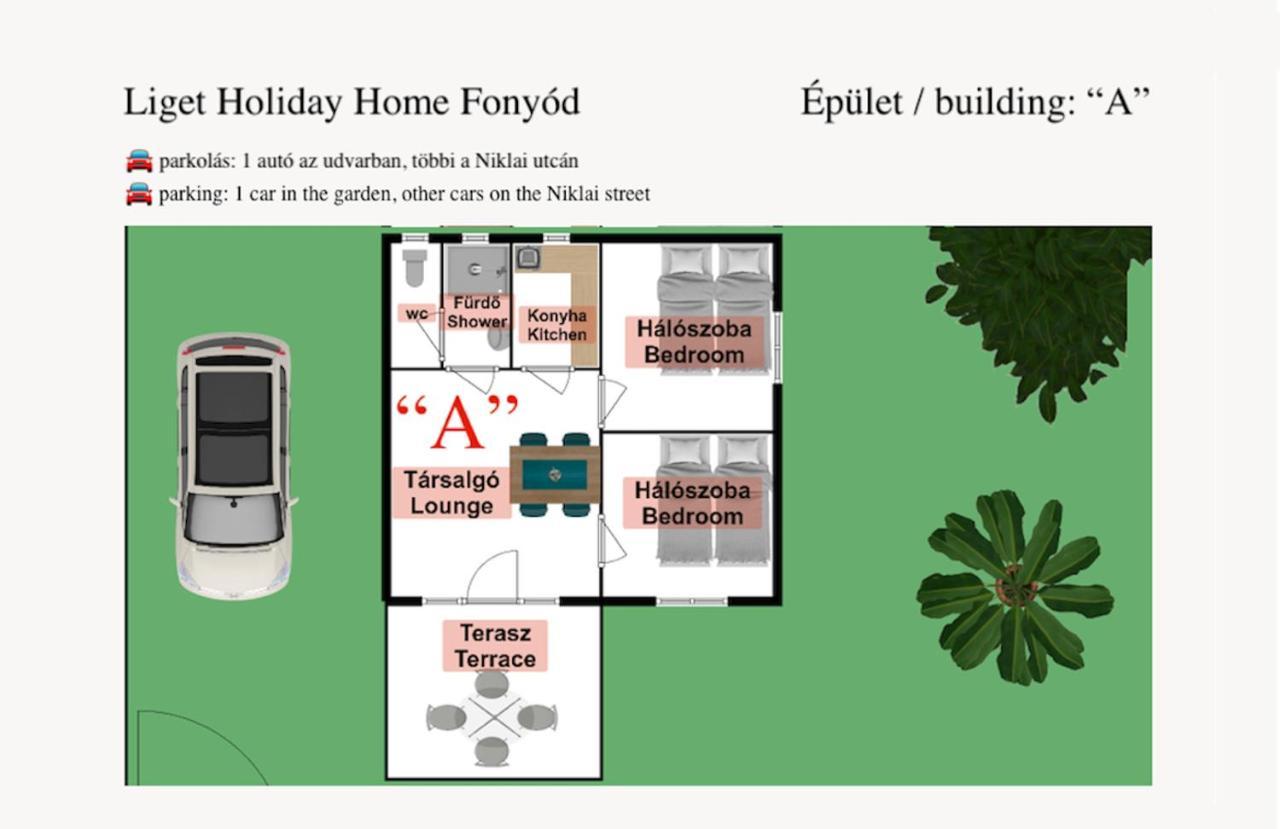 Liget Holiday Home Fonyód Zewnętrze zdjęcie